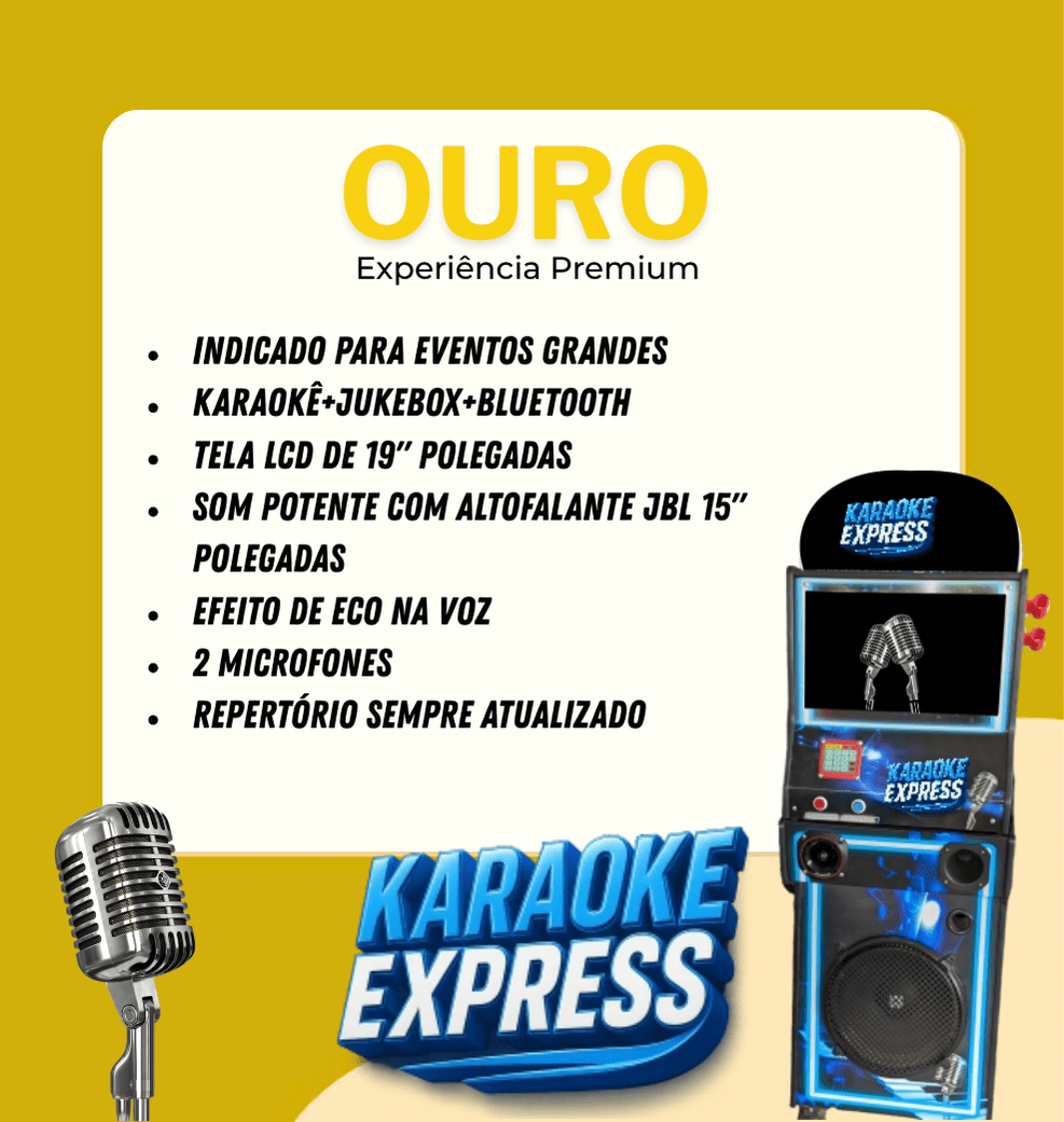 Karaokê Ouro