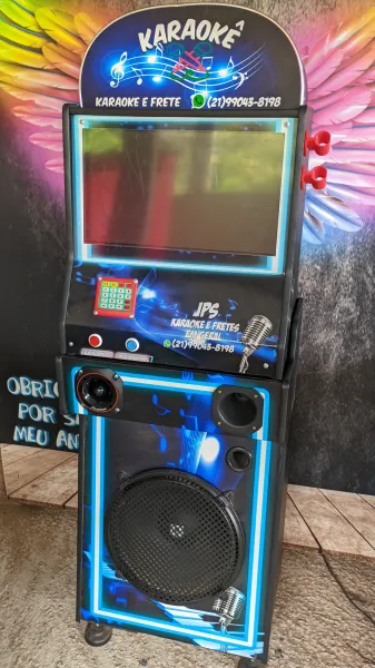 KARAOKE 3X1 Tela de 17" e Altofalante de 12" JBL PROFISSIONAL